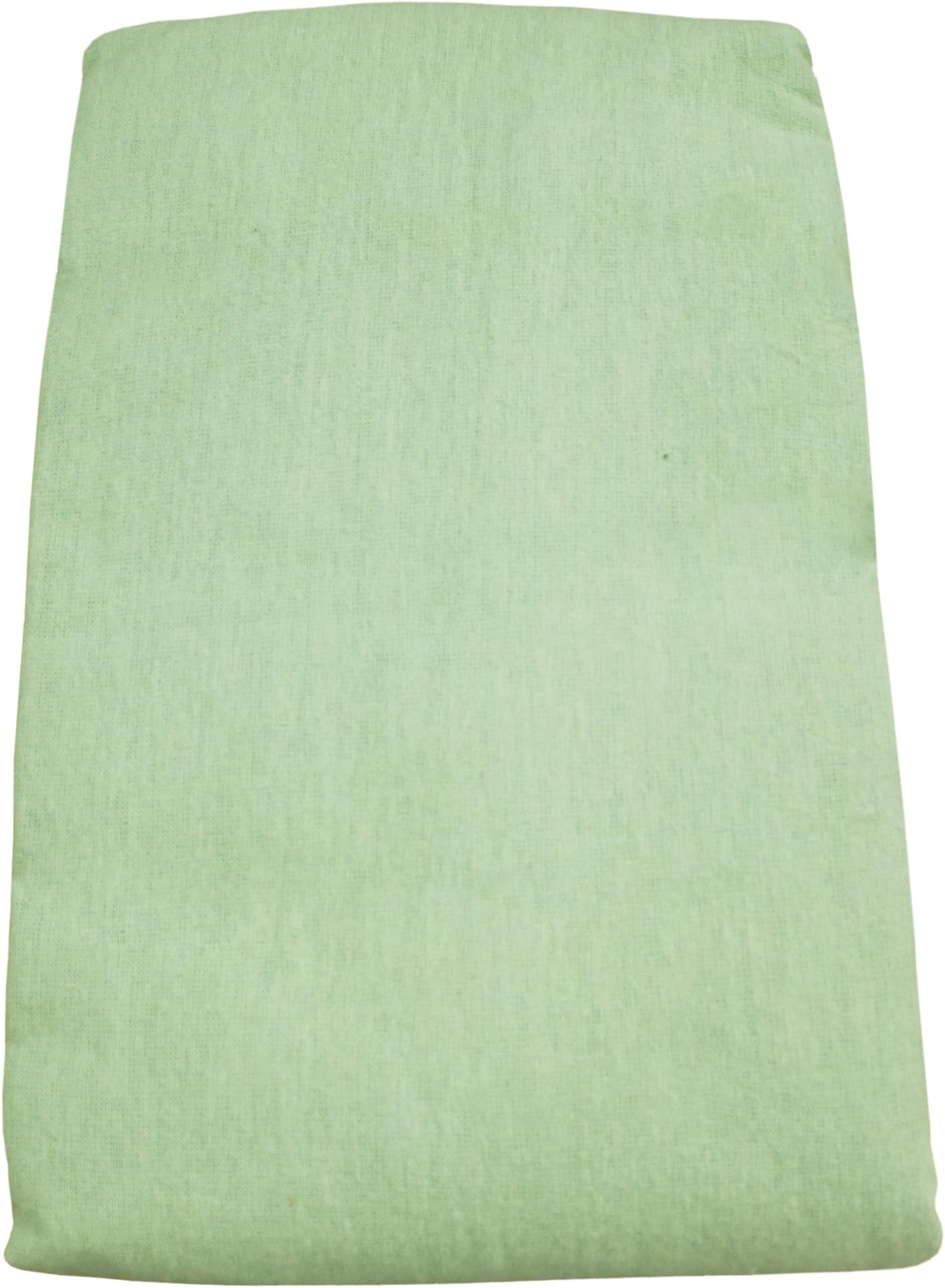 Body Linen Flannel Flat Massage Table Sheet - Sage - 61x100 inches - 100% Cotton