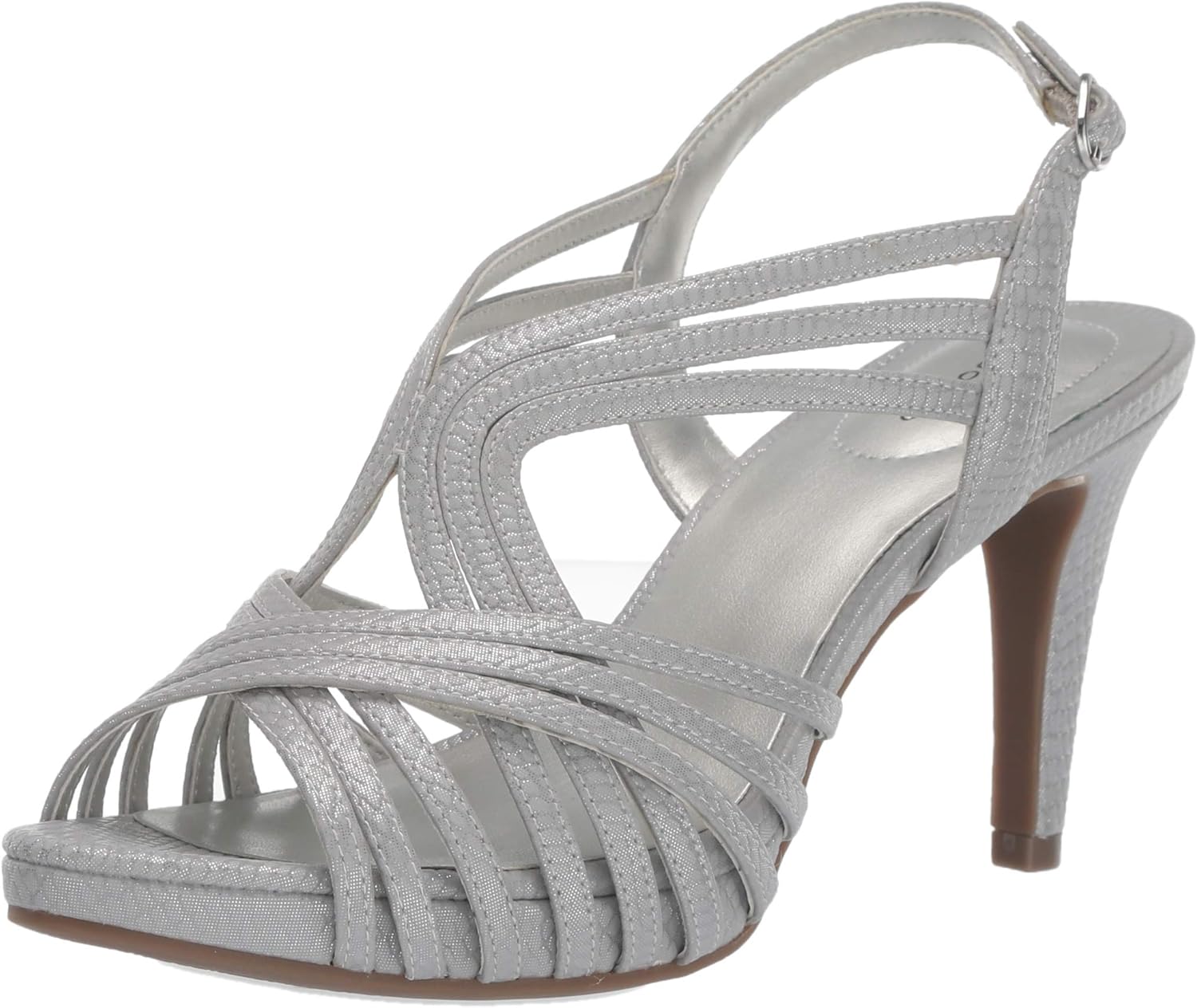 bandolino silver heels