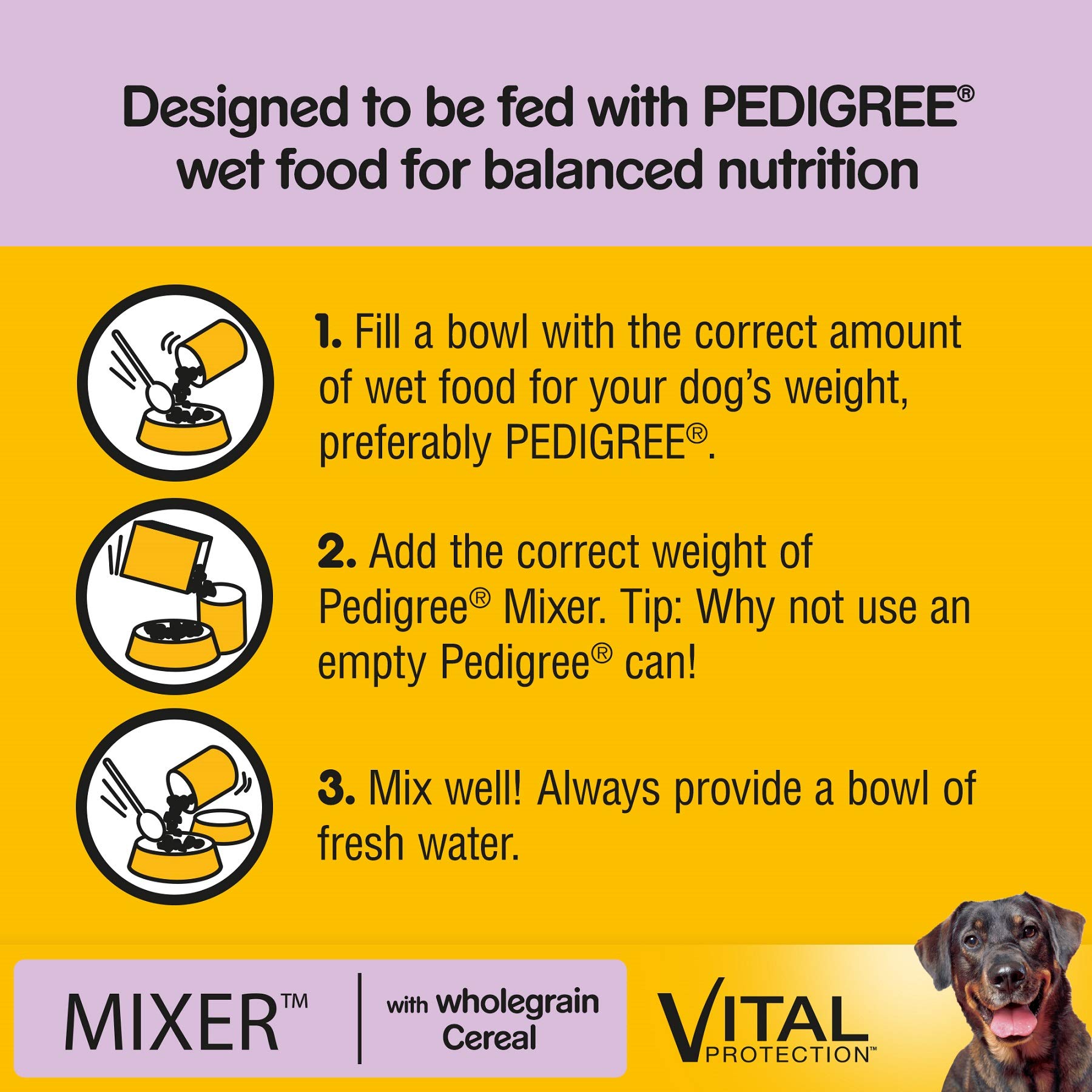 pedigree small bite mixer 10kg