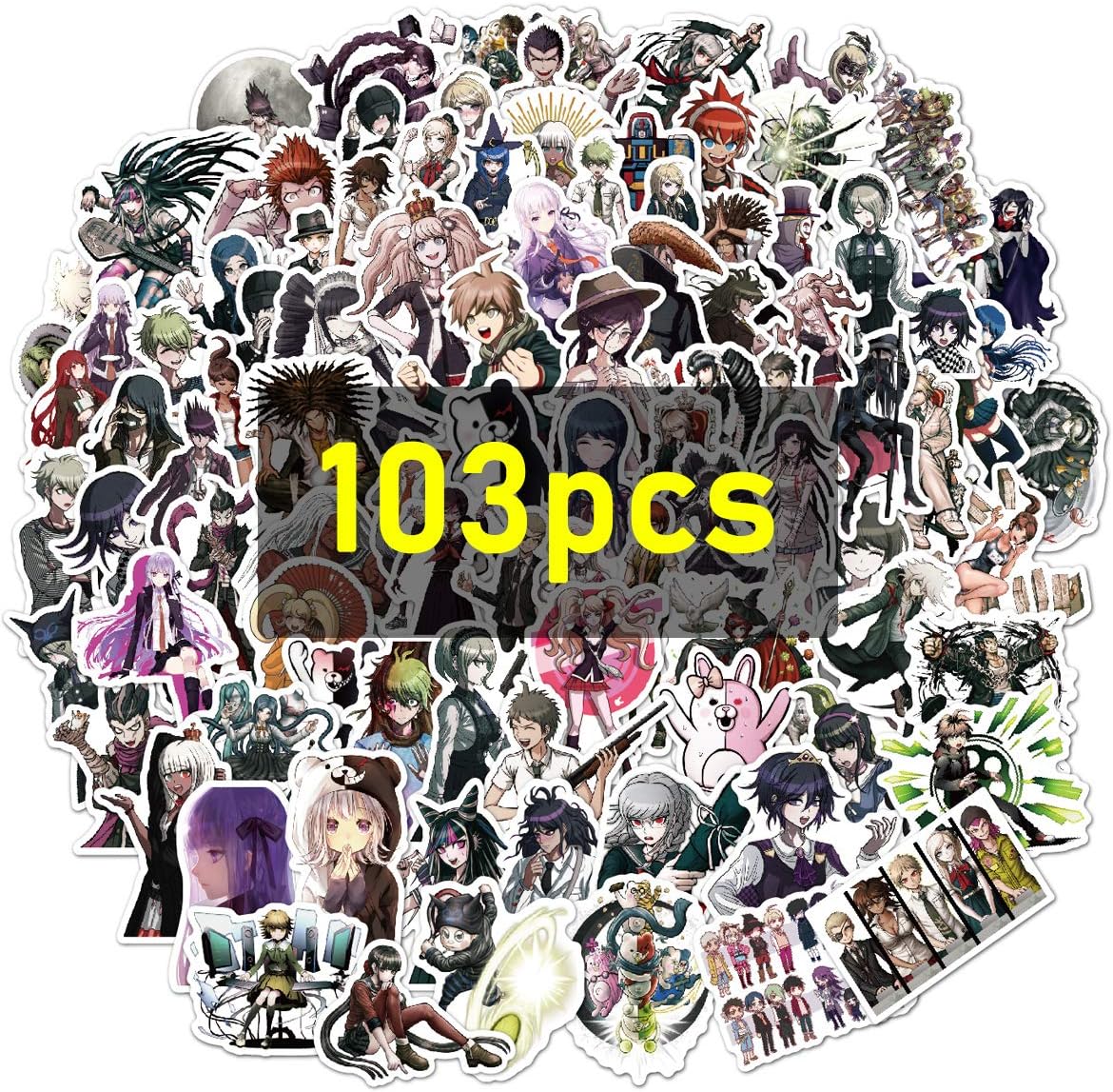 103pcs Danganronpa Stickers Japanese Anime Sticker