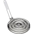 HIC Kitchen Heat Diffuser Reducer Flame Guard Simmer Plate, Stainless Steel