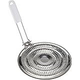 HIC Kitchen Heat Diffuser Reducer Flame Guard Simmer Plate, Stainless Steel