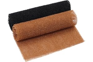 2 Pcs African Exfoliating Net, Fengek 31.5 Inch African Long Body Net Sponges Skin Back Scrubber for Daily Shower Bathing Exfoliating (Multicolor 4)