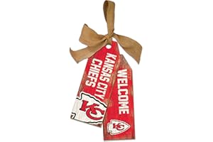 FAN CREATIONS NFL Kansas City Chiefs Unisex Kansas City Chiefs Team Tags, Team Color, 12 inch