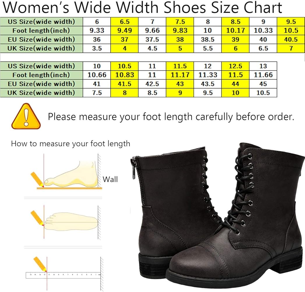 womens wide width lace up boots