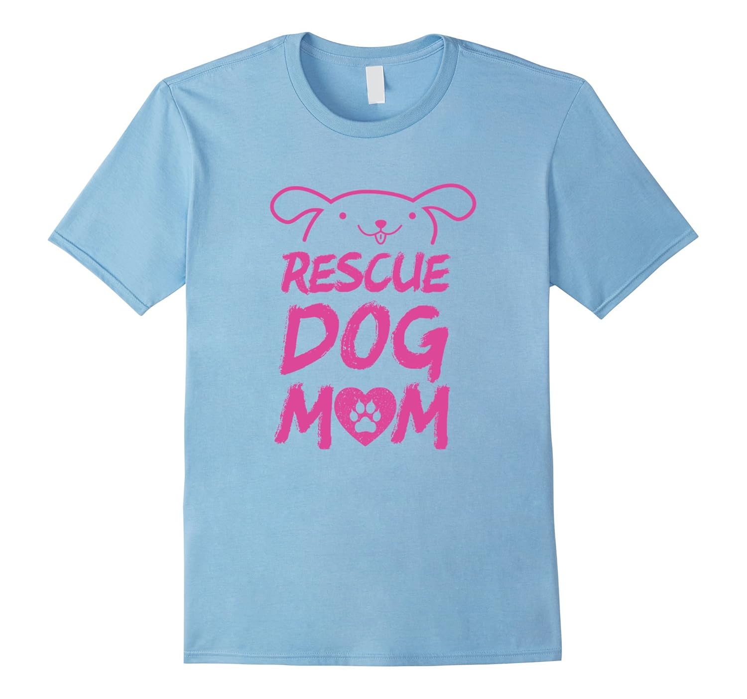 Rescue Dog Mom T Shirt Gift for Animal Lovers-ANZ