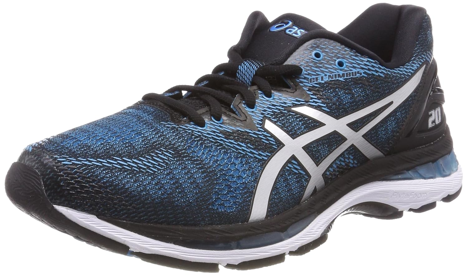 asics gel nimbus 20 uomo blu