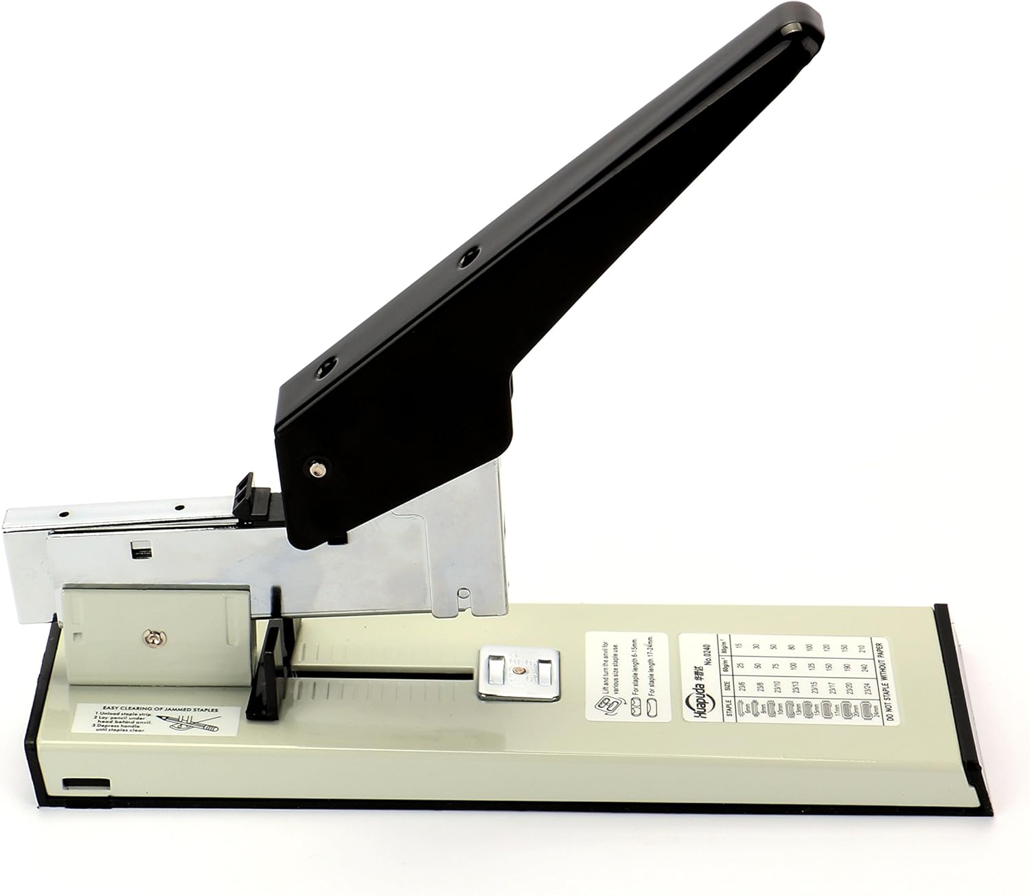 Fasmov Heavy Duty Stapler 240 Sheets High Capacity : Office Products