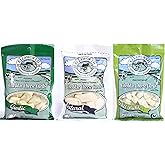 Wisconsin Cheese Curds 3 Pack &ndash; Ellsworth Brunch Trio (Garlic, Natural, Dill) by Deli Direct, Fresh Cheddar Cheese Curds Snack, Authentic Wisconsin Cheese for Charcuterie &amp; Gifts