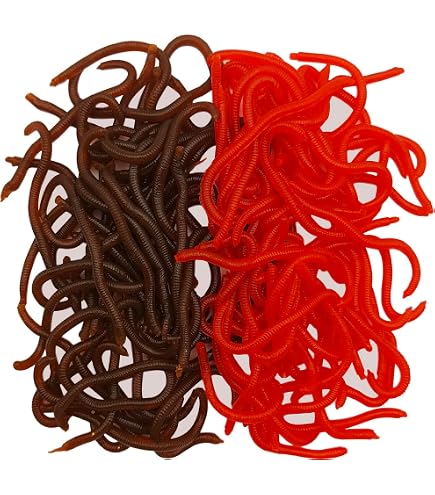 Gulp! Earthworm Red Wiggler 4in | 10cm, Baits & Scents - Amazon Canada
