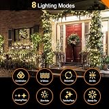 ANSIO Christmas Lights 100 LED 10m Warm White Mains 3m Cable view 8