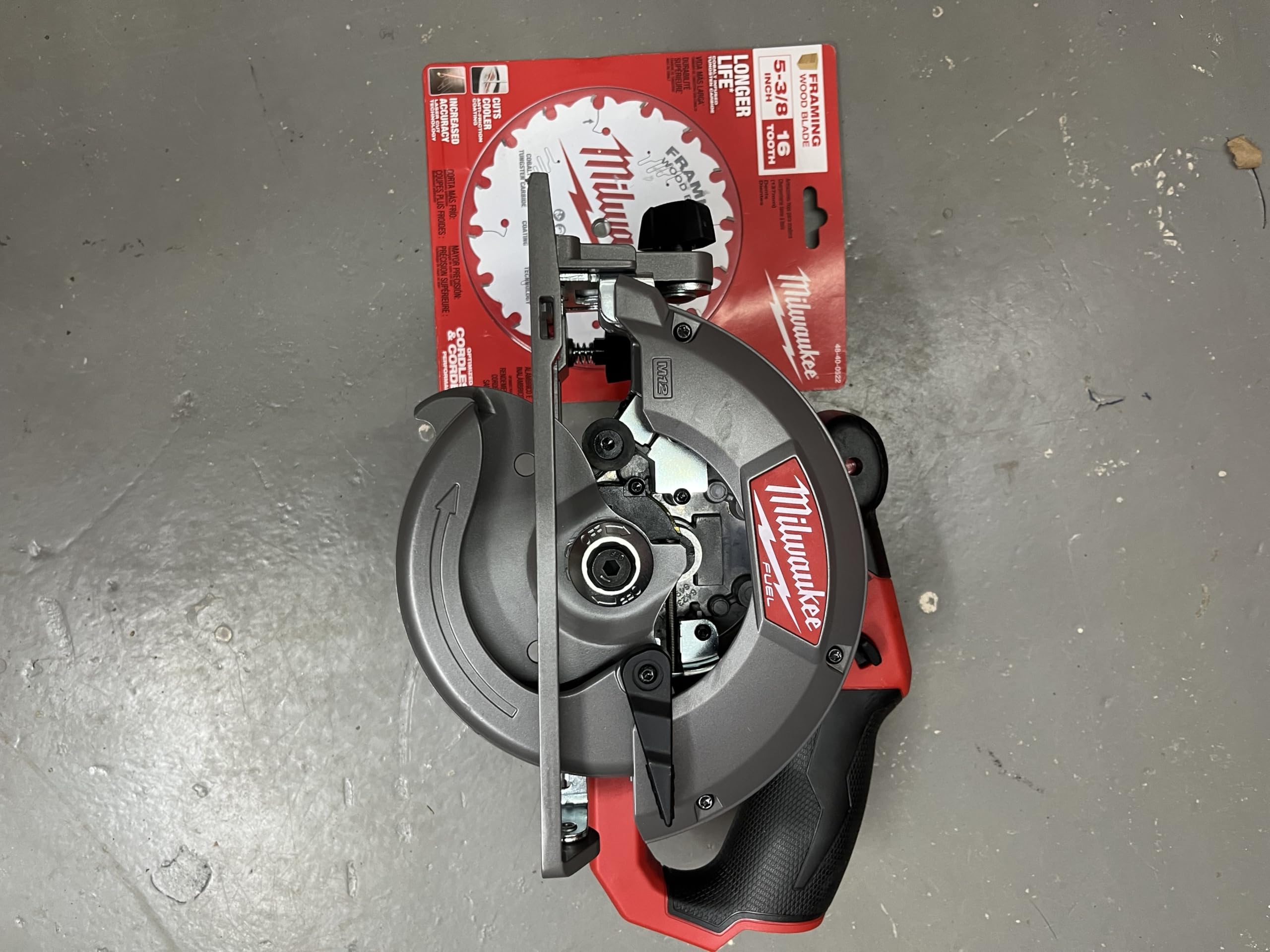 Milwaukee 2530-20 M12 Fuel 5-3/8" Circular Saw – Tool Only