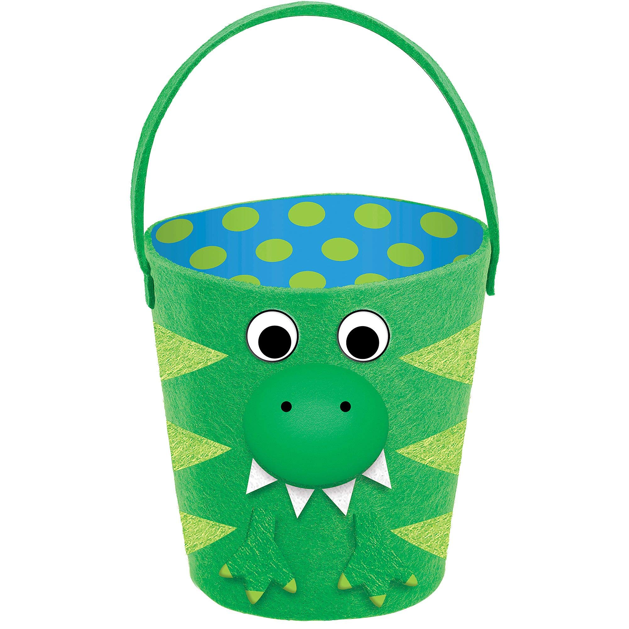 Amscan 1300004 Basket Dino Easter