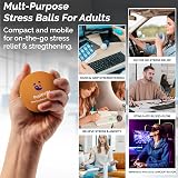 MindPanda Mind & Body Stress Balls 3 Density Bundle 3 Sizes 3-Pack view 2