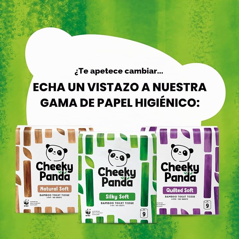 Papel Higiénico de Bambú | 24 Rollos x 200 Hojas | 3 Capas 100% Bambú Biodegradable Sin Plástico | Paquete a Granel