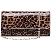 Patent Leather Envelope Clutch Womens Evening Handbag Stylish Shoulder Bag Purse for Christmas Wedding Party Prom