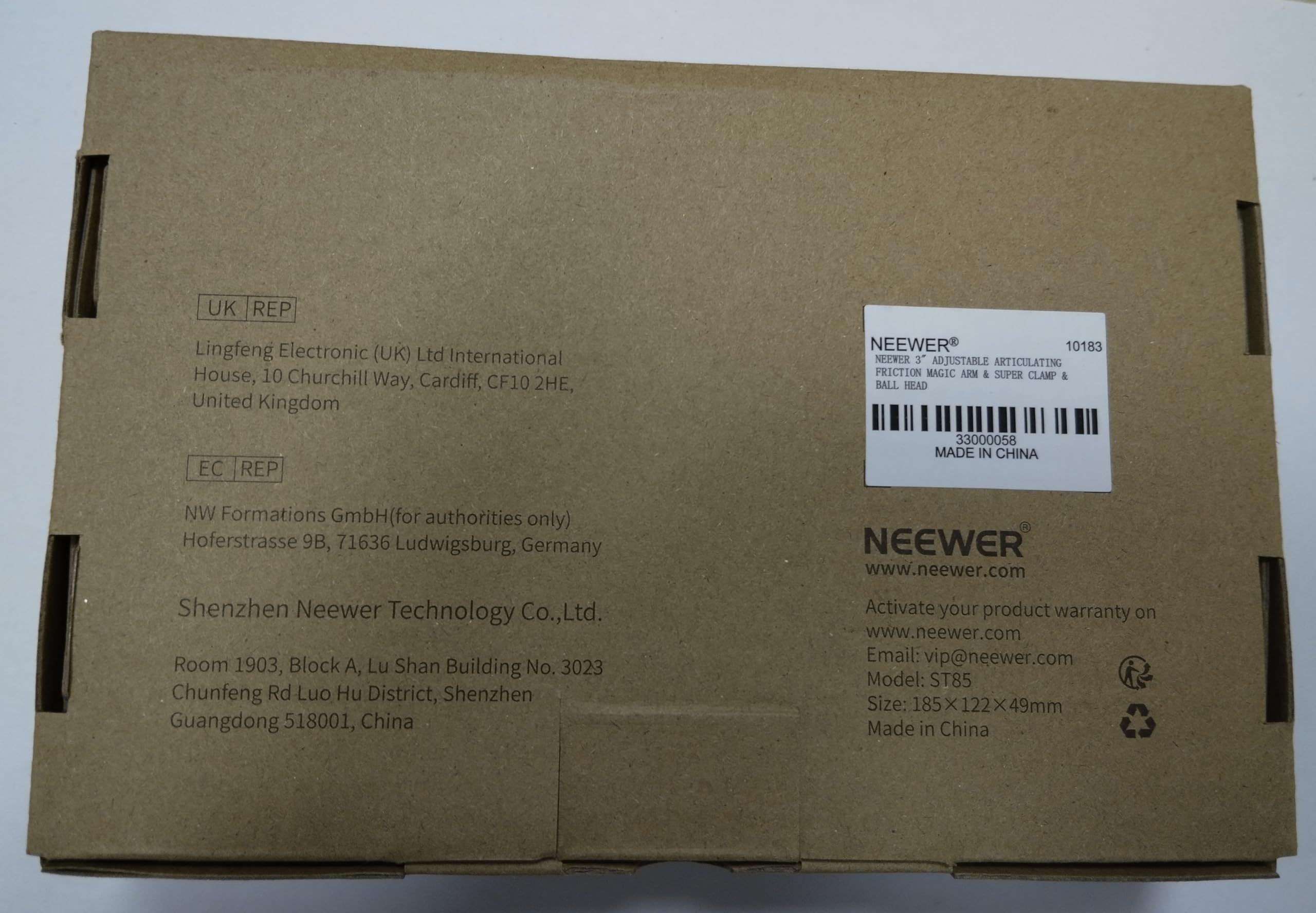 NEEWER Super Clamp with 3