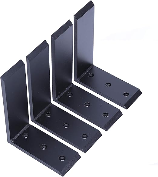 Amazon Com 4 Heavy Duty Black Steel 6 X8 Countertop Support