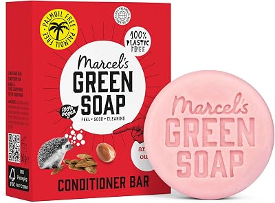 Marcel's Green Soap Hair Conditioner Bar Argan & Oudh 60g Eco