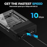 Sabrent DS-UFNC NVMe SSD Enclosure Docking Station M.2 2.5 3.5 Inch HDD Cloning view 5