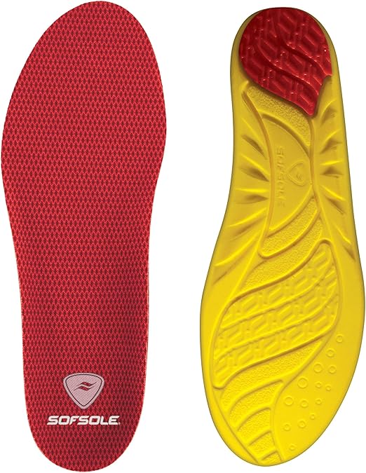 Sof Sole Arch Performance Insole for High Arches, Men's Size 910.5