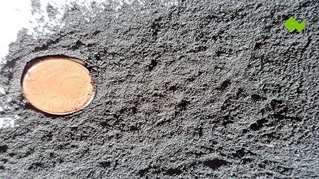 CARBOGARDEN Premium Buchen-Holzkohlestaub,Holzkohlemehl, Holzkohlepulver, feine Körnung, 250 g