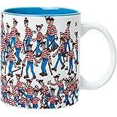 Silver Buffalo Where's Waldo Ceramic Mug, 20 Ounces