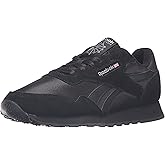 Reebok Mens Classic Nylon Walking Shoe, Black/Carbon, 7.5 US