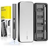 HOTO Electric Precision Screwdriver ADV, 25-in-1 Rechargeable Set with Light, Cordless Mini Power Screwdriver with S2-Steel B
