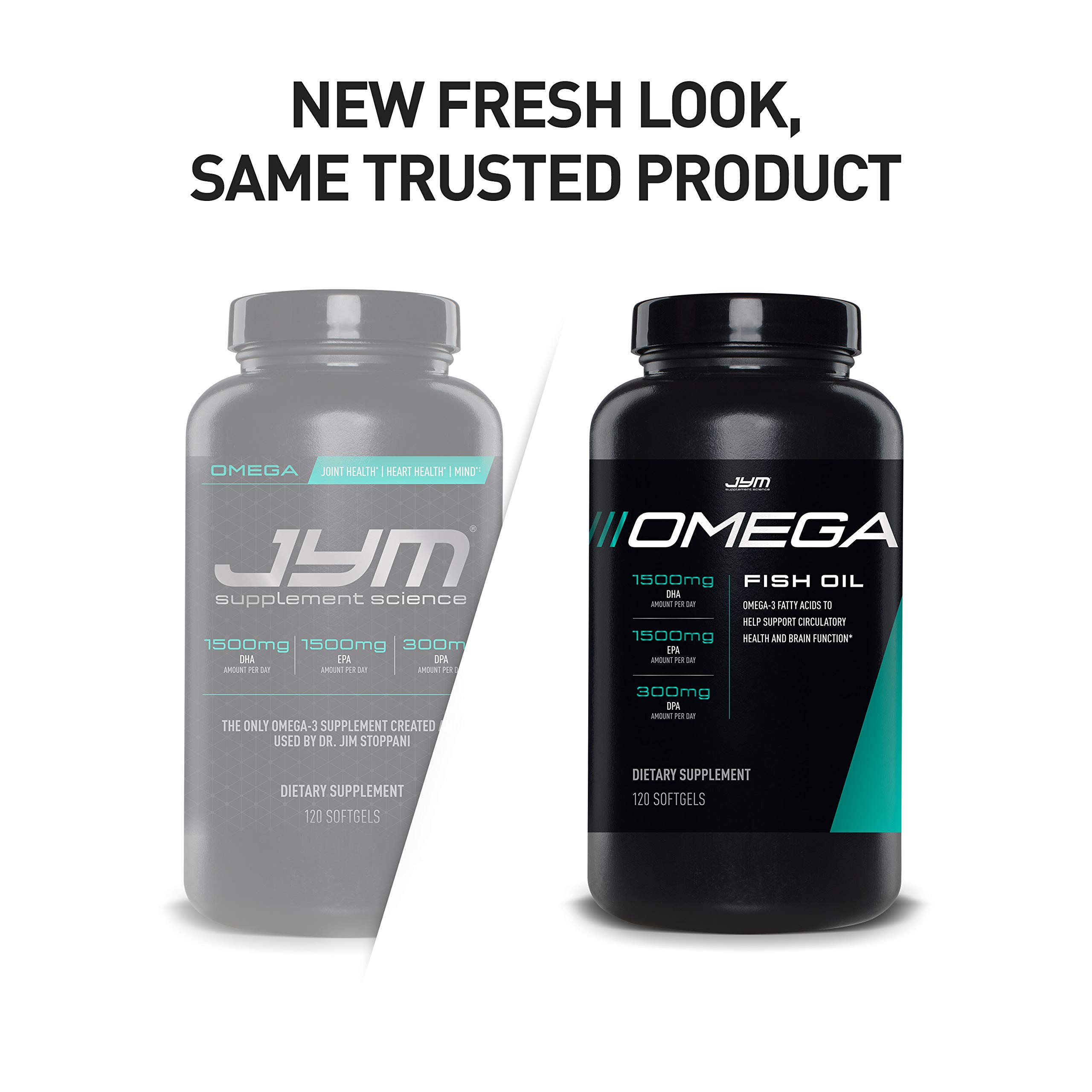 Omega JYM Fish Oil Capsules Omega 3 Fatty acids, EPA, DHA and DPA