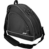 WOLT Skate Bag for Ice, Roller &amp; Inline for Youth and Adults | Bag for Figure Skating，Rollerblades,Quad Skates with Multi-Pockets &amp; Adjustable Shoulder Strap,Men and Women