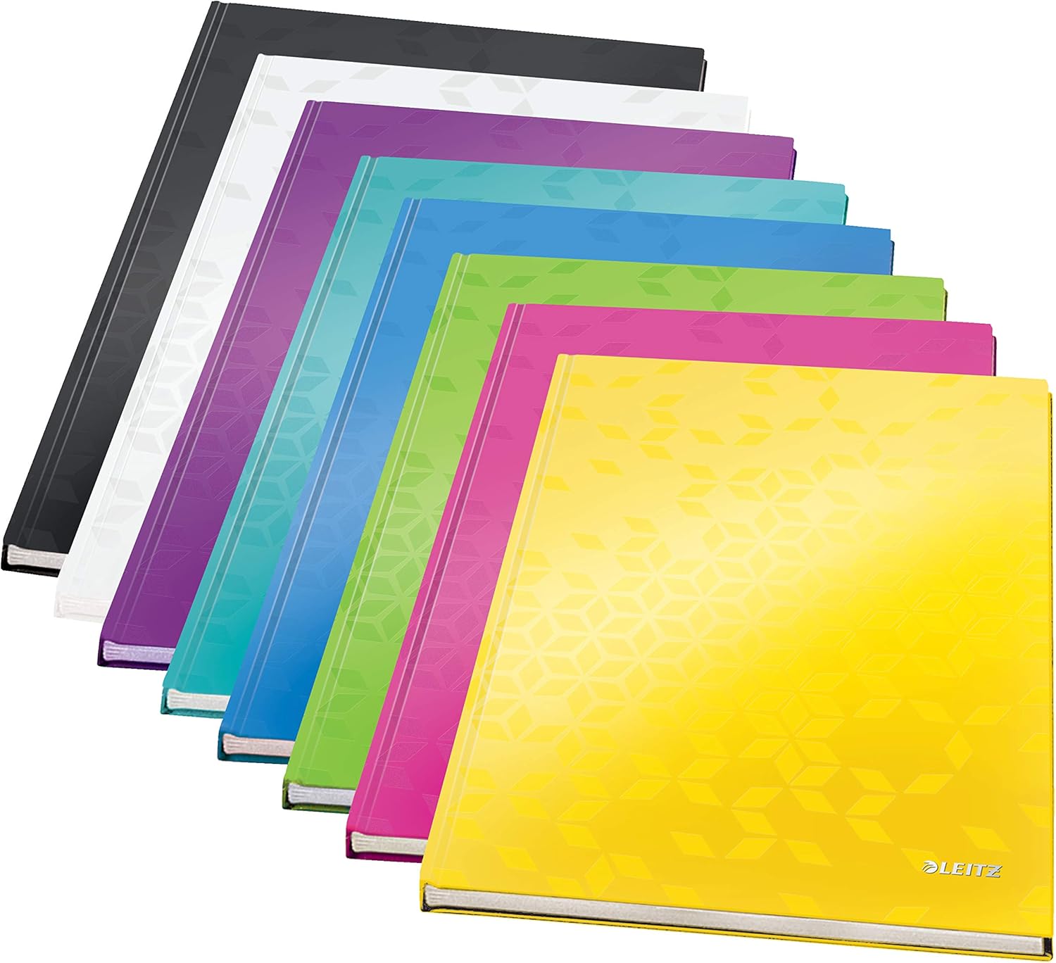 Leitz WOW Notebook A4 Squared, Hardcover, 160 Pages, 80 Sheets of FSC-Certified Paper (80 g/m²), Laminated Cover - Image 4