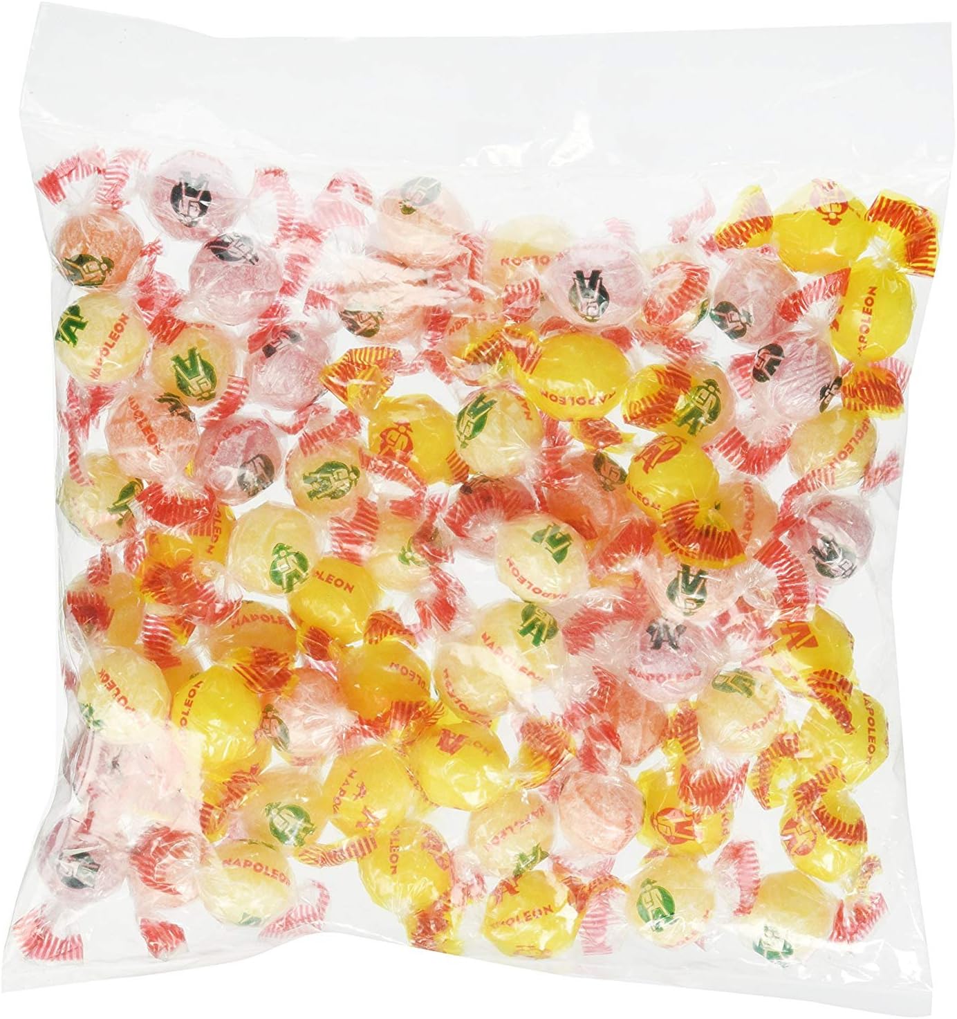 Napoleon Sour Bon Bons Candy 1LB Bag (2 Pounds)