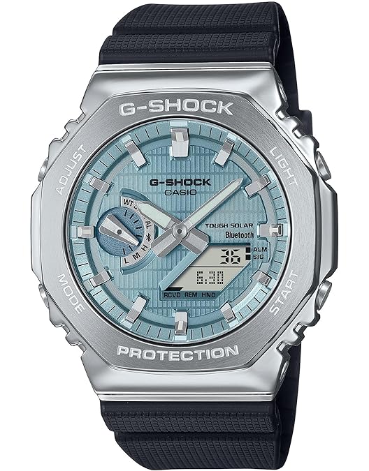 G-Shock By Casio Men's GM2100-1A Silver Analog-Digital Watch