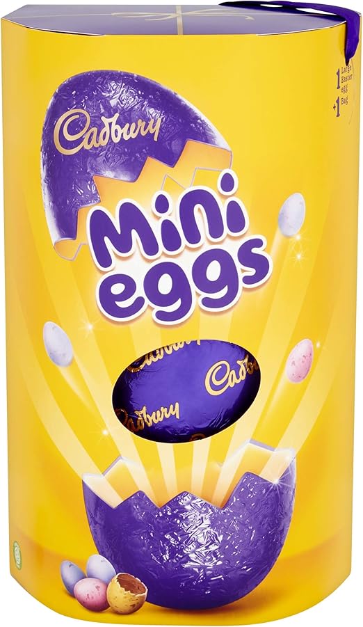 Cadbury Mini Eggs Large Chocolate Easter Egg, 256 g Amazon.co.uk