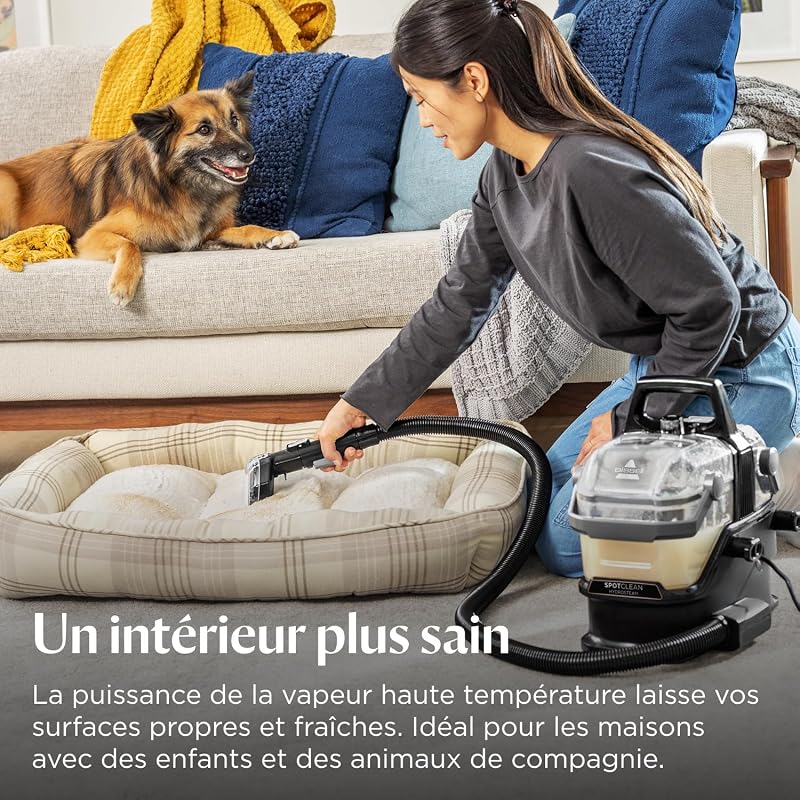 SpotClean HydroSteam Shampouineuse Canapé 1000W 3689N