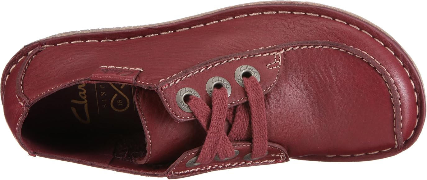 clarks funny dream shoes purple