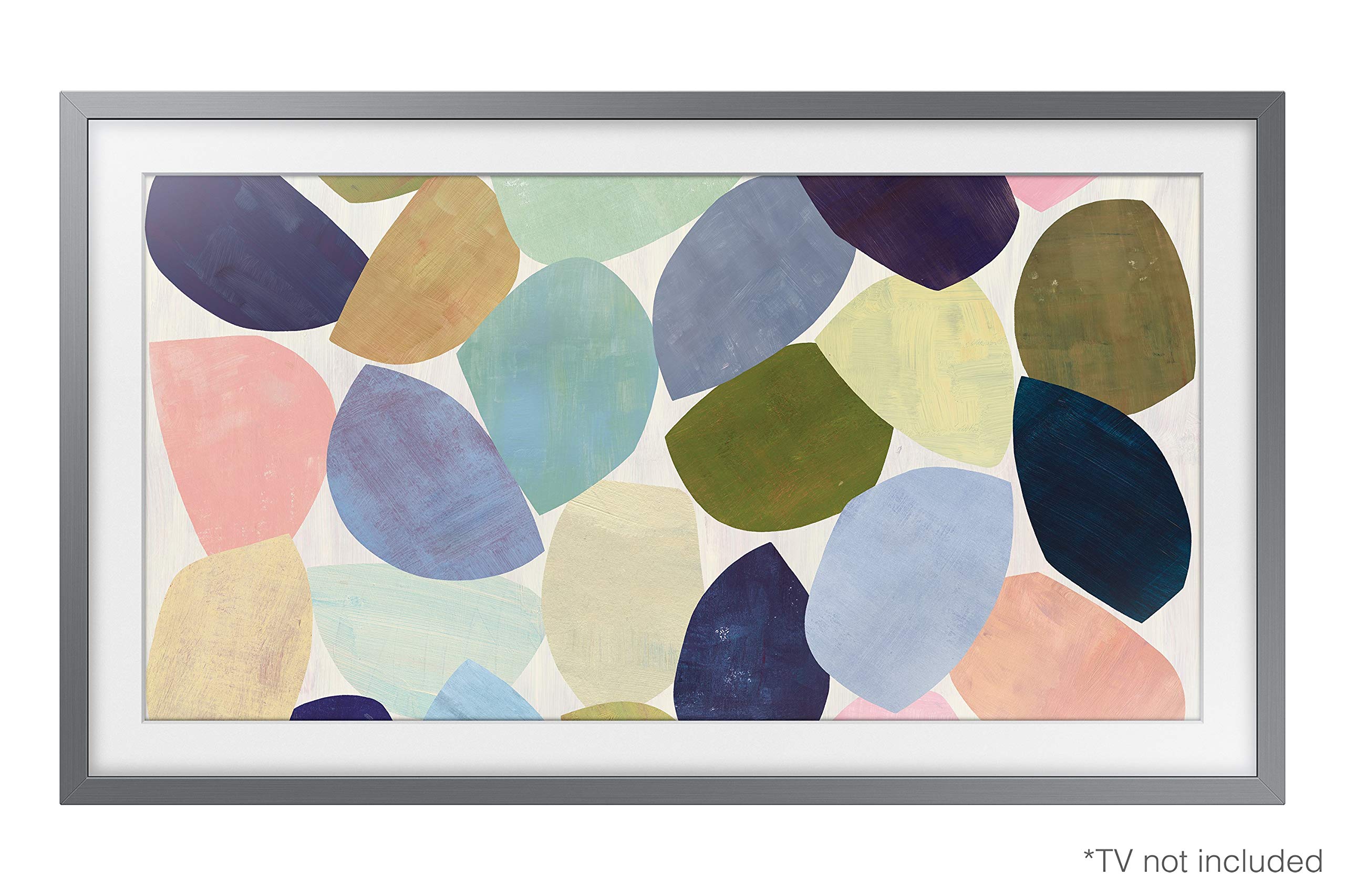 SAMSUNG 32-inch Class The Frame Customizable Bezel - Platinum (SCFT32ST/ZA, 2020 Model) (Renewed)