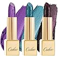 Oulac Metallic Lipstick Set 3PCS High Impact Lipcolor with Moisturizing Formula, Vegan Beauty, Full-Coverage Lip Color, Gift Lipstick for Women, 4.3g X 3PCS, 16+20+21
