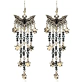 Bat Earrings for Women Unique Diverse Black Bat Dangle Hook Earrings Party Accessories Gothic Spooky Vampire Earrings Halloween Gifts