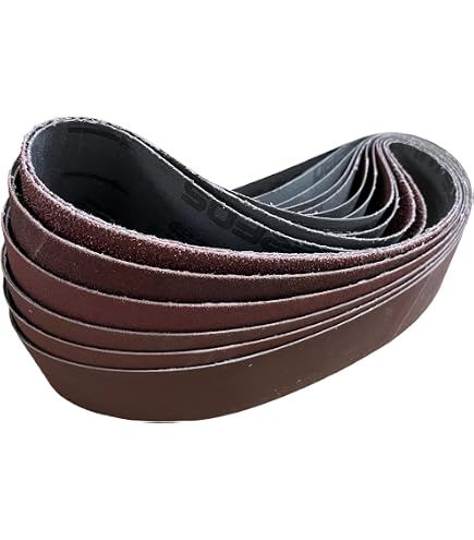 Eastwood 3/8 Inch X 13 Inch Grit Sanding Belts