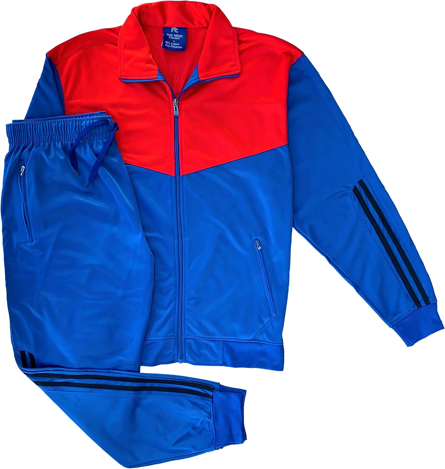 Royal Threads Canada Men’s Velocity Track Jacket Track Pants Jogger