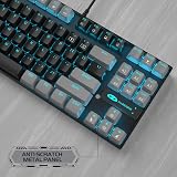 MageGee 75% Mechanical Keyboard 87 Keys Red Switch Blue LED TKL Wired view 7