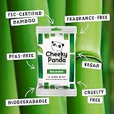 The Cheeky Panda Bamboo Travel Wipes 12 Pack Plastic Free Biodegradable Wet view 7