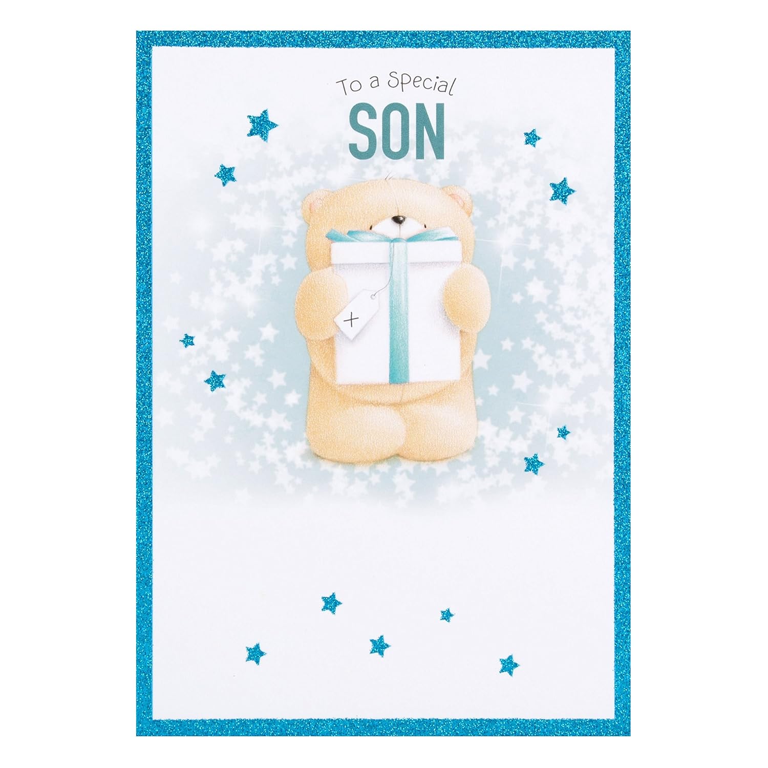 Hallmark Forever Friends Son Card Happiest Birthday Medium Old 