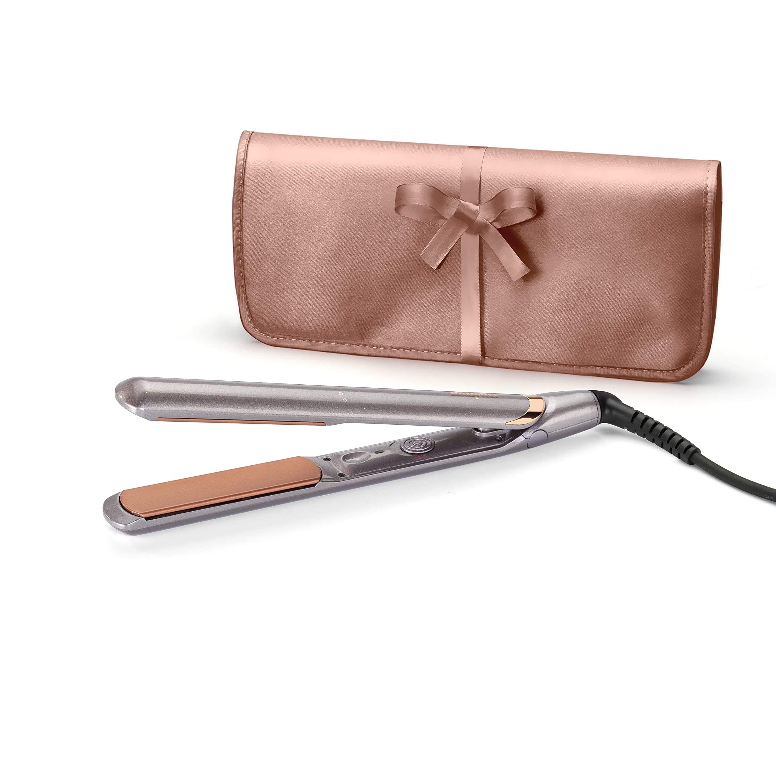 BaByliss Shimmer Hair Straighteners - Ceramic Plates for Smooth Styling, Multi-Voltage Worldwide use, Ultra-Fast 15 Second Heat Up, 3 Heat Settings Up to 235°C, 2598BU — image 1