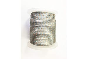 KUFA Sports 400-Foot leaded Rope Coil with 5/16-inch Diameter for Shrimp & Prawn Trap LP400N, Gray