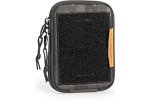 TACTICAL BABY GEAR TBG - Dirty Diaper Dump Pouch for Tactical Diaper Bag - Removable & Washable (Black Camo)