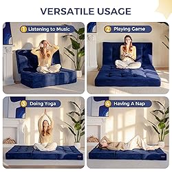 MAXYOYO Tri-Fold Mattress, 6 Inch Tufted Folding