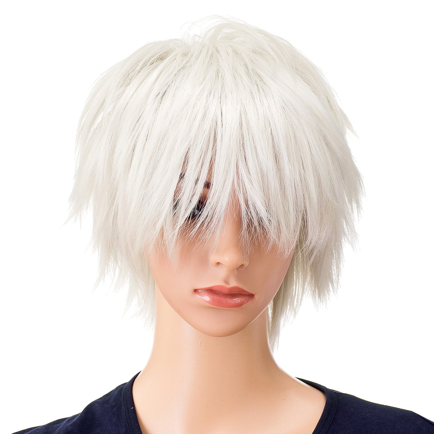 Buy Swacc Uni Fashion Spiky Layered Short Anime Cosplay Wig For